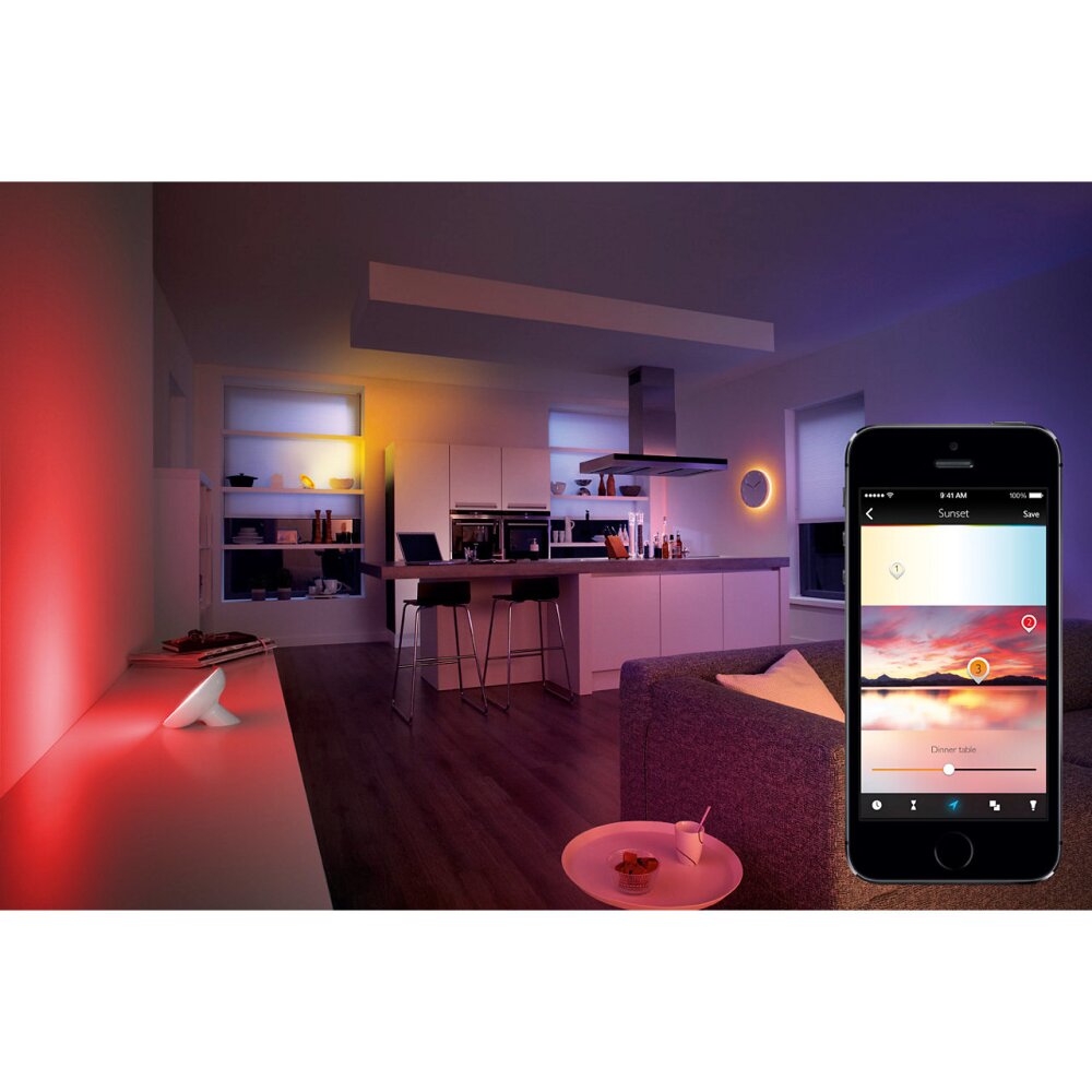 Philips Hue White And Color Ambiance Iris Lampada da tavolo LED