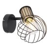 Globo LUISE faretto Nero, 1-Luce