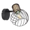 Globo LUISE faretto Nero, 1-Luce