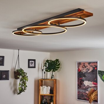 Acquista Lampadari moderni a LED per soggiorno, sala da pranzo, camera da  letto, cucina, casa, lampada a sospensione a soffitto sospesa a distanza,  apparecchio di illuminazione per interni
