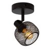 Lucide MAREN Applique Nero, 1-Luce