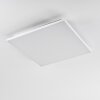 Bankura Plafoniera LED Bianco, 1-Luce, Telecomando