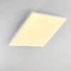 Bankura Plafoniera LED Bianco, 1-Luce, Telecomando