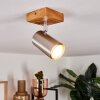 Zuoz Plafoniera Legno chiaro, 1-Luce