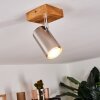 Zuoz Plafoniera Legno chiaro, 1-Luce