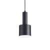 Ideallux HOLLY Lampada a Sospensione Nero, 1-Luce