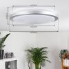 Sapioris Plafoniera LED Bianco, 1-Luce