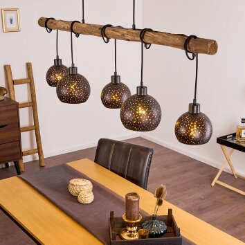 compra online lampade a sospensione in legno