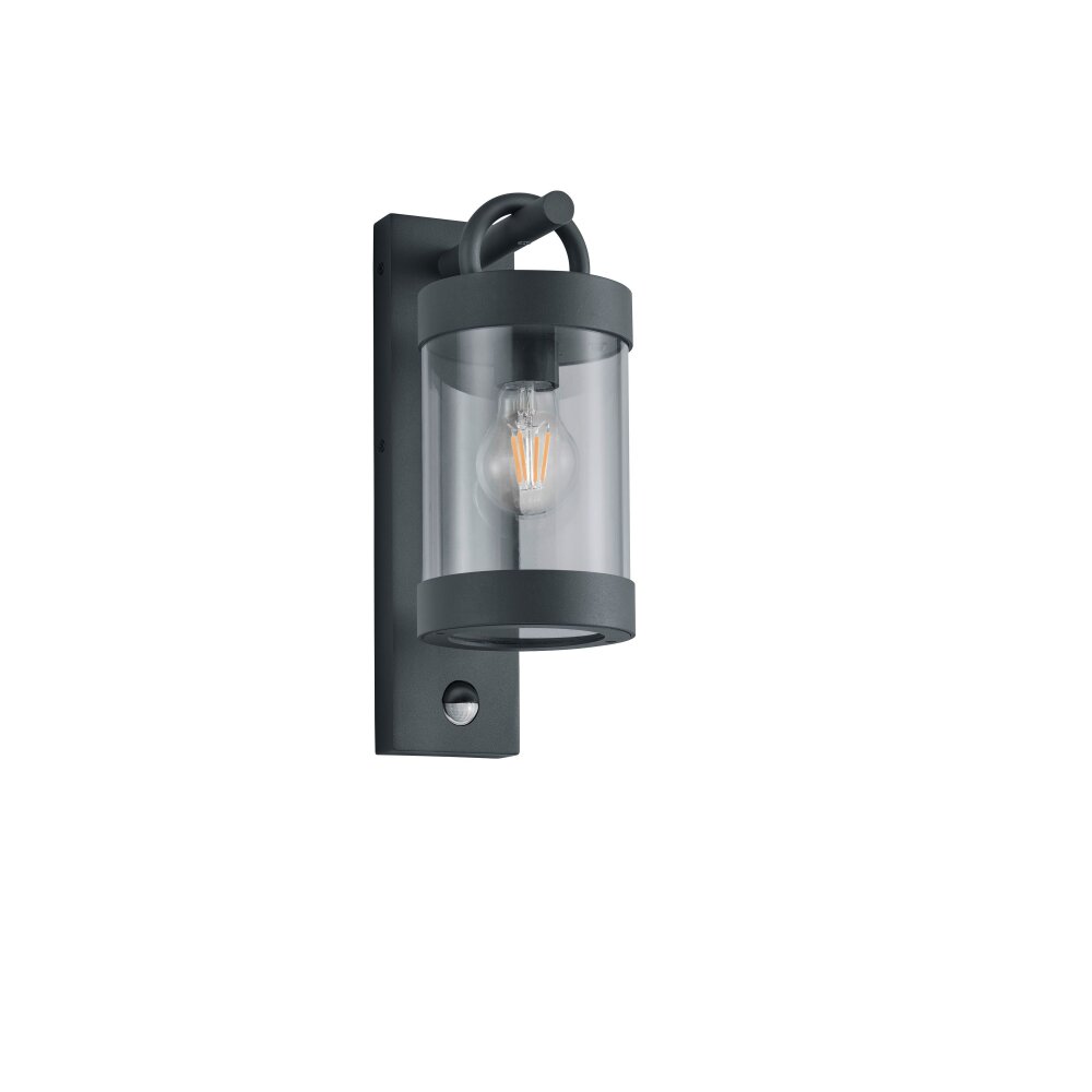 TRIO LIGHTING TRIO LIGHTING SAMBESI APPLIQUE DA ESTERNO LANTERNA CON  SENSORE DI MOVIMENTO LAMPADINA ESCLUSA 204169124