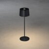 Konstsmide Positano Lampada da tavolo LED Nero, 1-Luce