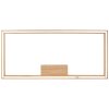 Brilliant Delgrosso Plafoniera LED Legno chiaro, 1-Luce