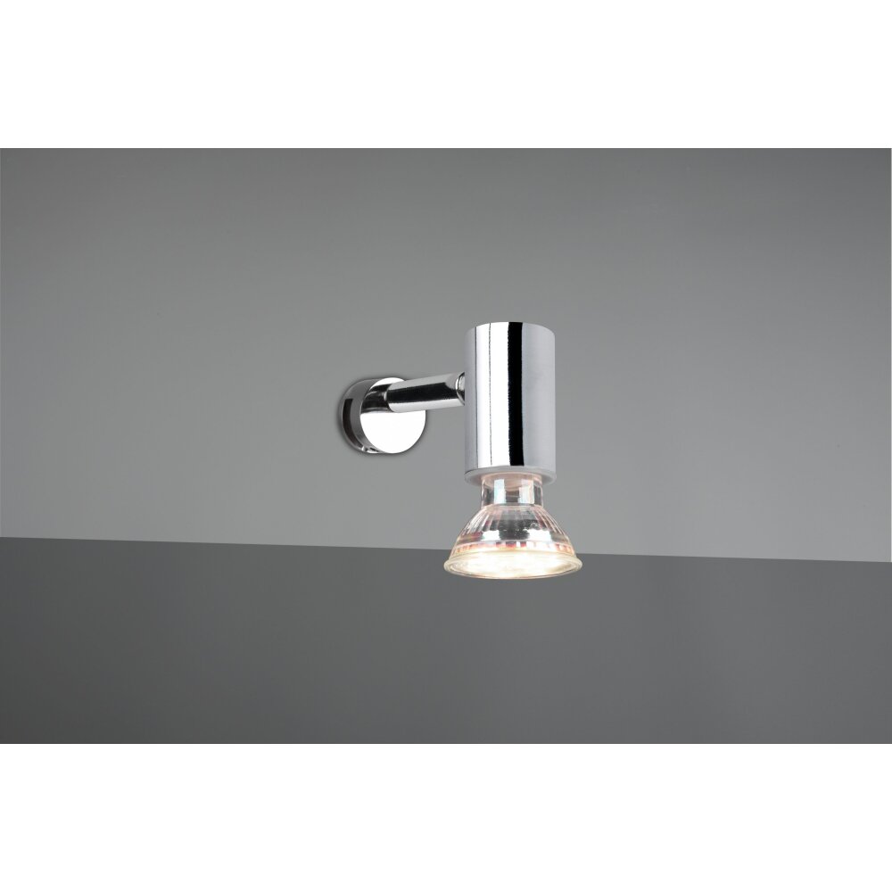 Lampada Led da Specchio Bagno Moderno Gianni Nero IP44 Trio Lighting