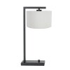 Steinhauer Stang Lampada da tavolo Nero, 1-Luce