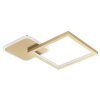 Eglo GAFARES Plafoniera LED Oro, Bianco, 1-Luce