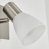 Villaseca Applique LED Nichel opaco, 1-Luce