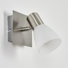 Villaseca Applique LED Nichel opaco, 1-Luce