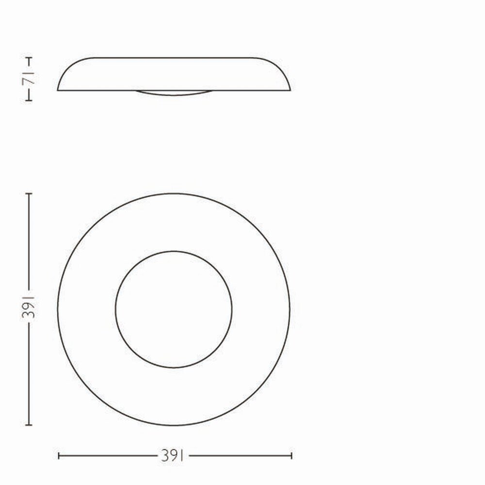 Philips Hue Still Plafoniera LED Nero 8719514341357