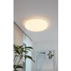 Eglo POGLIOLA Plafoniera LED Bianco, 1-Luce