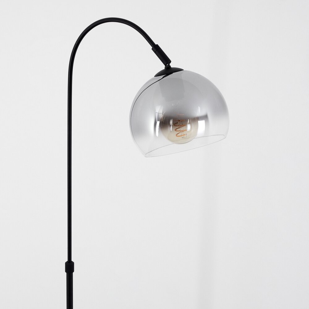 Acey lampada ad arco Nero H3633588