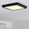 Kragos Plafoniera Nero, 1-Luce