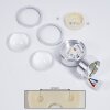 Indore Applique LED Alluminio, 2-Luci