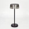 Oundo Lampada da tavolo LED Nero, 1-Luce