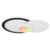 Globo GISELL Plafoniera LED Bianco, 1-Luce, Telecomando, Cambia colore