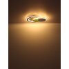 Globo GISELL Plafoniera LED Bianco, 1-Luce, Telecomando, Cambia colore