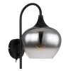 Globo MAXY Applique Nero, 1-Luce