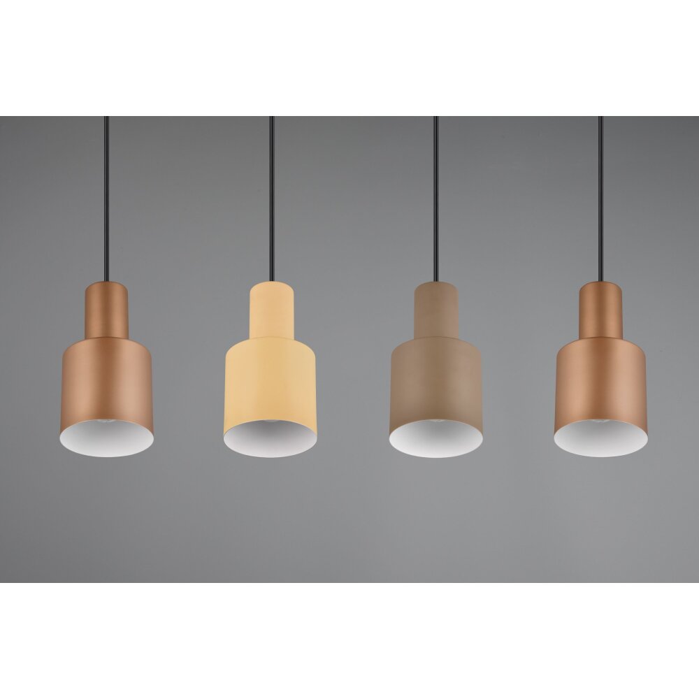 Lampada Nera da Scrivania con Morsetto e Braccio Flessibile Wanda 1xGU10  Trio Lighting