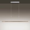 Paul Neuhaus ADRIANA Lampada a Sospensione LED Legno chiaro, 3-Luci