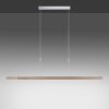 Paul Neuhaus ADRIANA Lampada a Sospensione LED Legno chiaro, 3-Luci