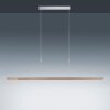 Paul Neuhaus ADRIANA Lampada a Sospensione LED Legno chiaro, 3-Luci