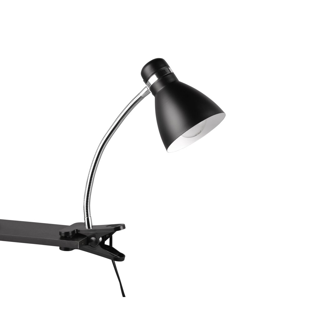 Reality HARVEY Lampada con pinza Cromo, Bianco R20731231