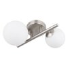 Globo RIHA Applique LED Nichel opaco, 2-Luci