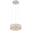 Globo MUCKY Lampadario a sospensione LED Cromo, 1-Luce, Telecomando