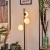 Remaisnil Lampada da terra - Vetro 12 cm Bianco, 3-Luci