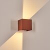 Tamarin Lampada da parete per esterno, Lampade Up & Down, Applique LED Ruggine, Nero, 1-Luce