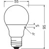 Illuminazione Osram E27 LED 4.9 Watt Bianco caldo 470 Lumen