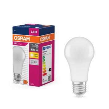 Illuminazione Osram E27 LED 10 Watt Bianco caldo 1055 Lumen