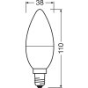 Illuminazione Osram E14 LED 7.5 Watt Bianco caldo 806 Lumen