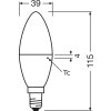 Illuminazione Osram E14 LED 7.5 Watt Bianco caldo 806 Lumen