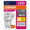 Illuminazione Osram GU10 LED 4.3 Watt Bianco caldo 350 Lumen