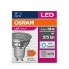 Illuminazione Osram GU10 LED 6.9 Watt Bianco luce solare 575 Lumen