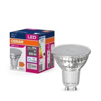 Illuminazione Osram GU10 LED 6.9 Watt Bianco luce solare 620 Lumen