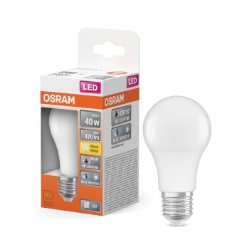 Illuminazione Osram E27 LED 4.9 Watt Bianco caldo 470 Lumen