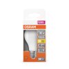 Illuminazione Osram E27 LED 9.4 Watt Bianco caldo 806 Lumen