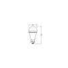 Illuminazione Osram E27 LED 8 Watt Bianco neutro 806 Lumen