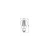 Illuminazione Osram E27 LED 4.3 Watt Bianco caldo dimmerabile 806 Lumen