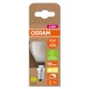 Illuminazione Osram E14 LED 2.9 Watt Bianco caldo dimmerabile 470 Lumen